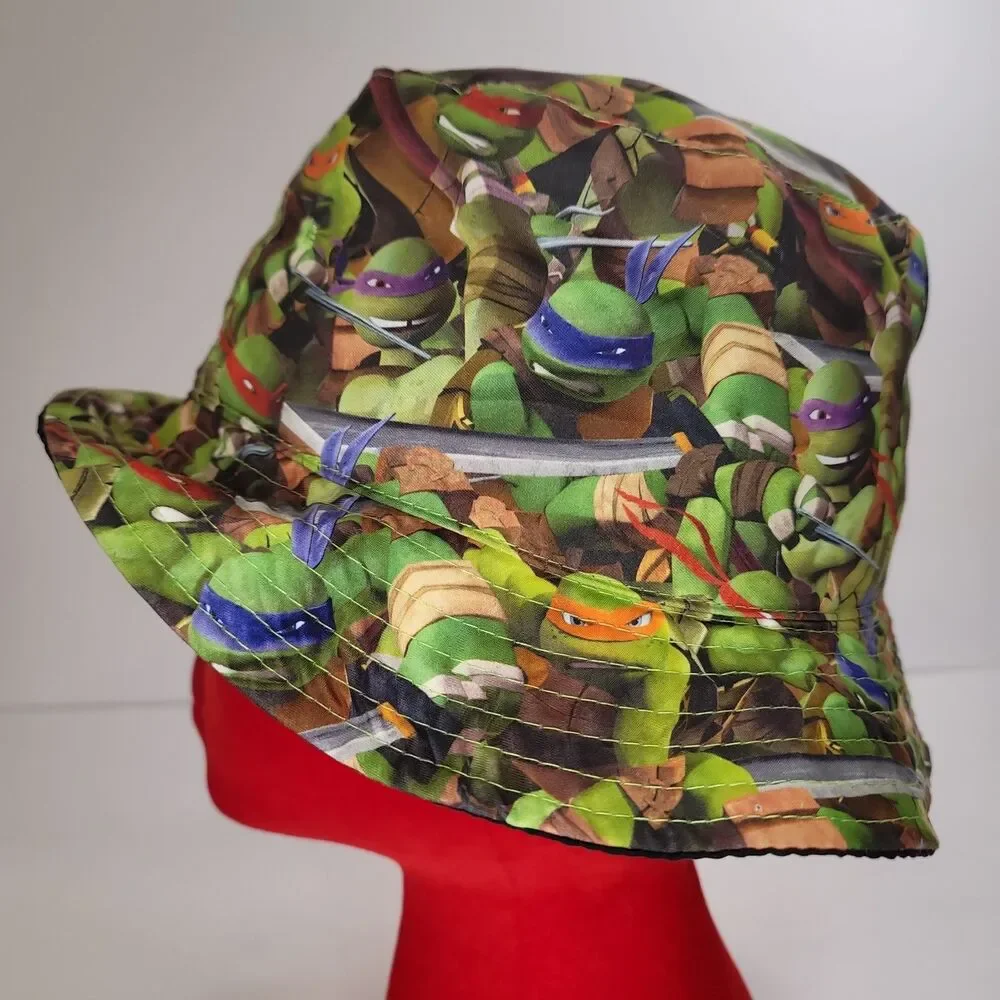 Nickelodeon Teenage Mutant Ninja Turtles Kids Bucket Hat Target Sun Cap OS 2015
